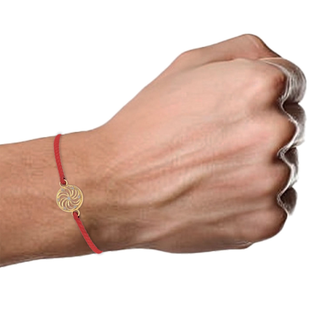 Hema Gold Rakhi for Brother and Bhabhi Hema Gold Rakhi for Brother and Bhabhi