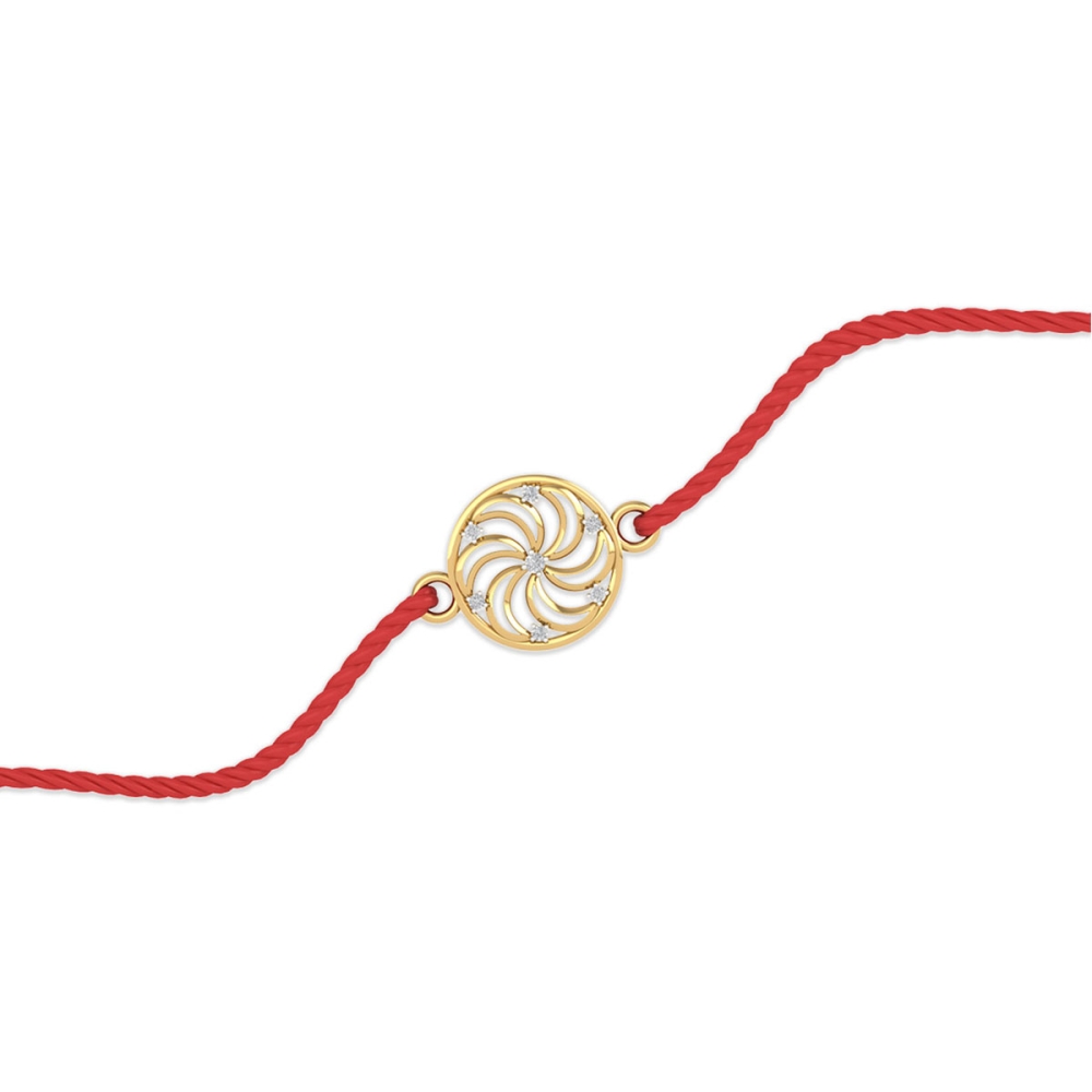 Hema Gold Rakhi for Brother and Bhabhi Hema Gold Rakhi for Brother and Bhabhi