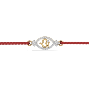 Om Diamond Rakhi 
