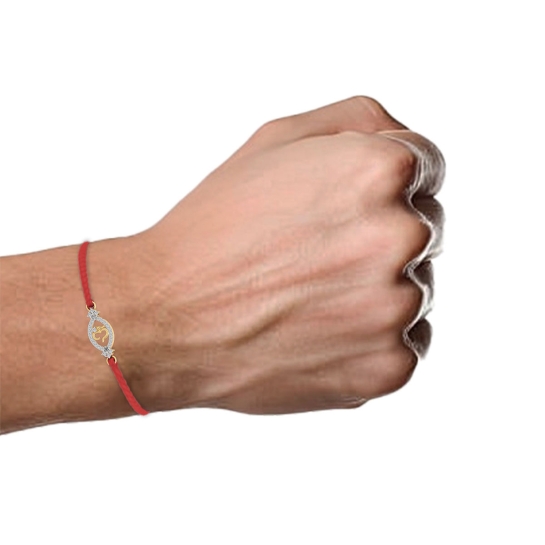 Om Diamond Rakhi Om Diamond Rakhi