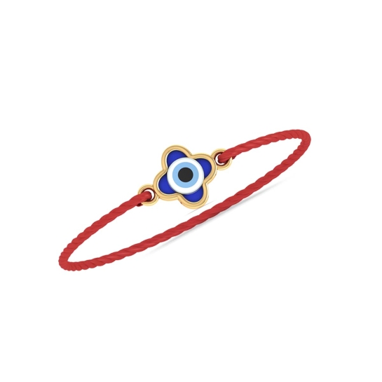 Blue Eye Charm Rakhi Blue Eye Charm Rakhi