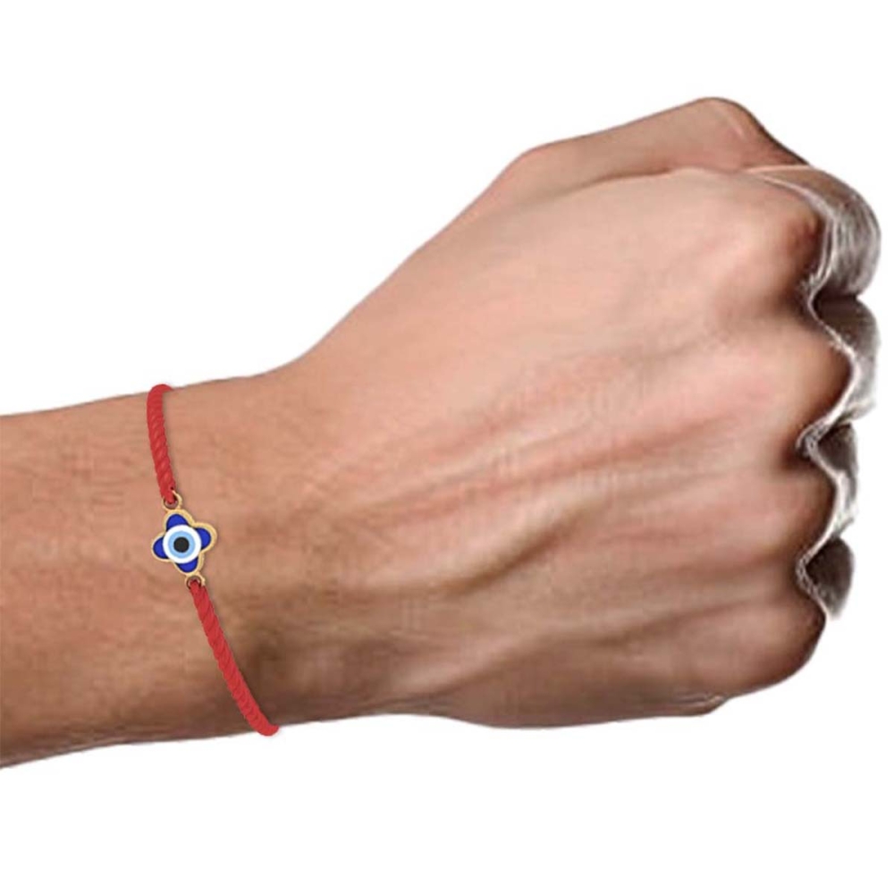 Blue Eye Charm Rakhi Blue Eye Charm Rakhi