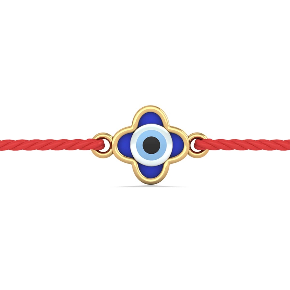 Blue Eye Charm Rakhi Blue Eye Charm Rakhi
