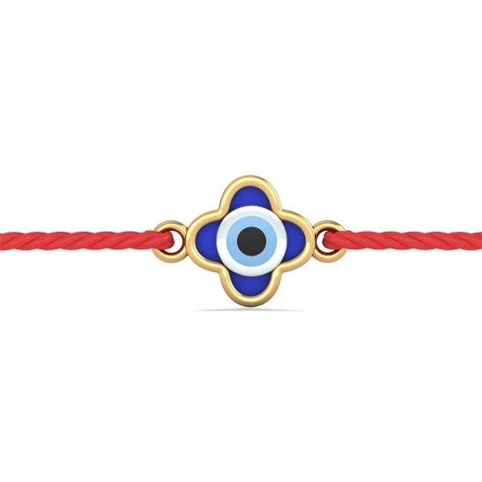 Blue Eye Charm Rakhi Blue Eye Charm Rakhi