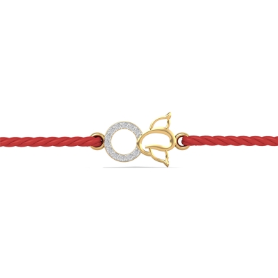 Ganpati Diamond Rakhi 