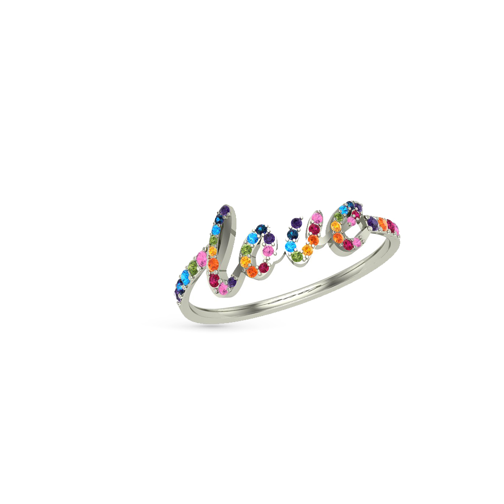 Love Gold Ring Love Gold Ring