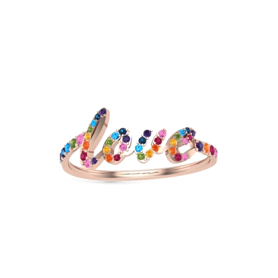 Love Gold Ring Love Gold Ring