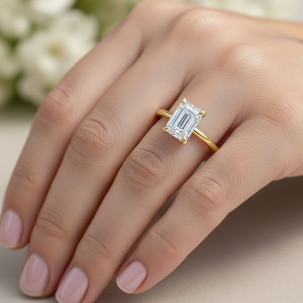 Lilia Certified Labgrown Diamond Ring