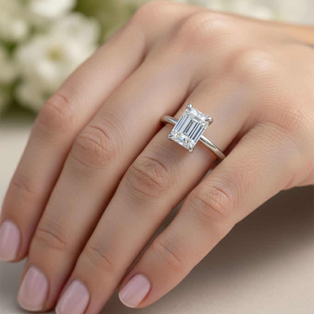 Lilia Certified Labgrown Diamond Ring