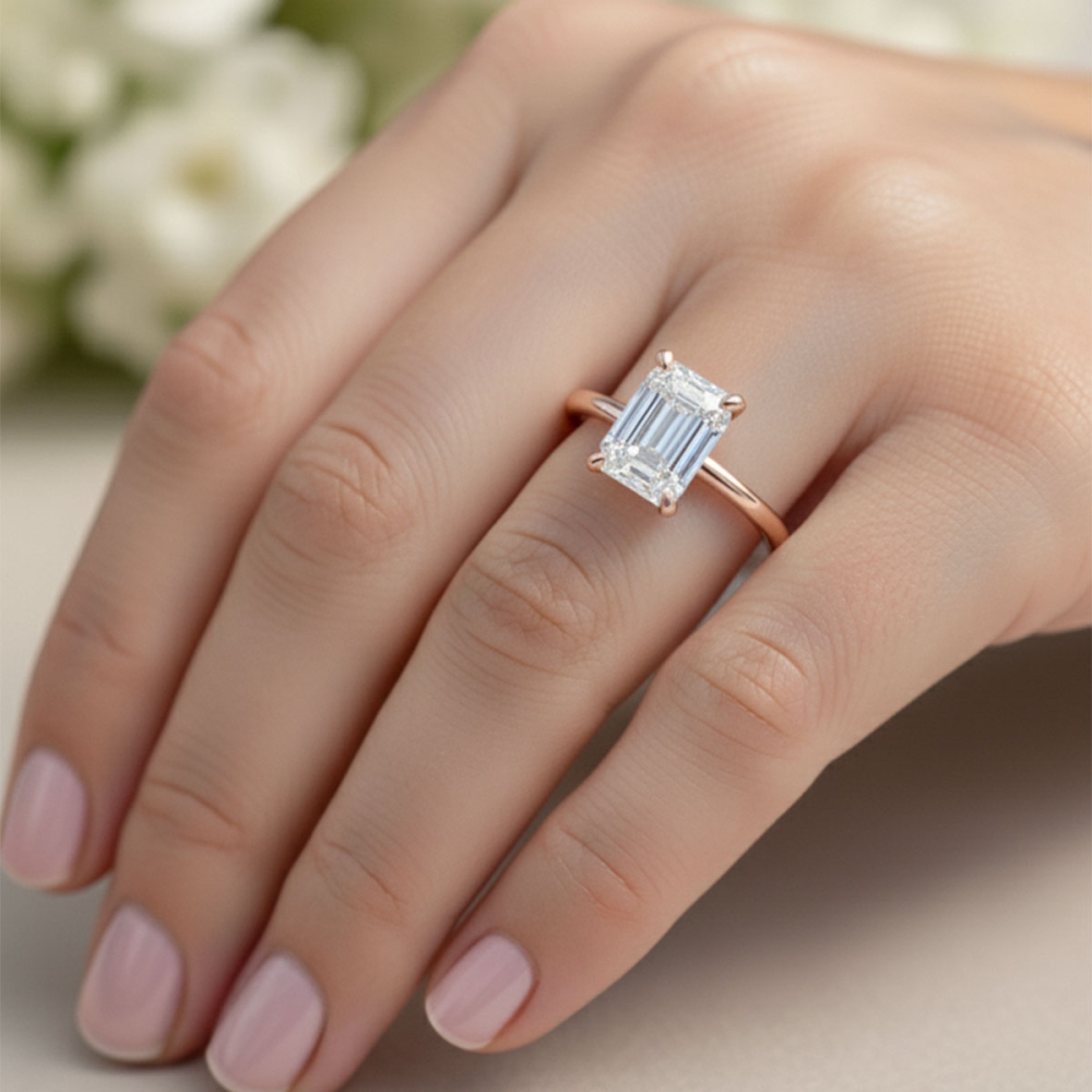 Lilia Certified Labgrown Diamond Ring