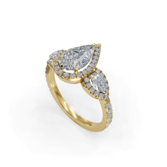 Abranca Certified Labgrown Diamond Ring