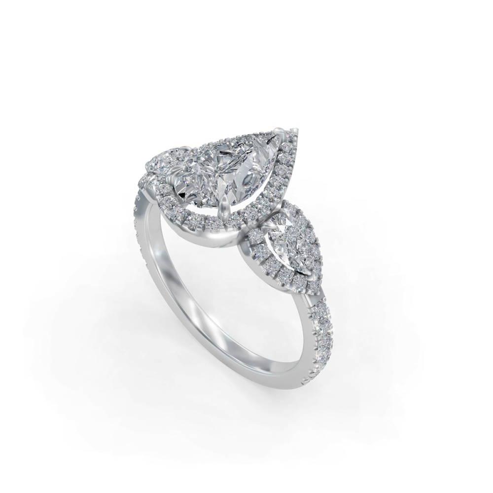 Abranca Certified Labgrown Diamond Ring