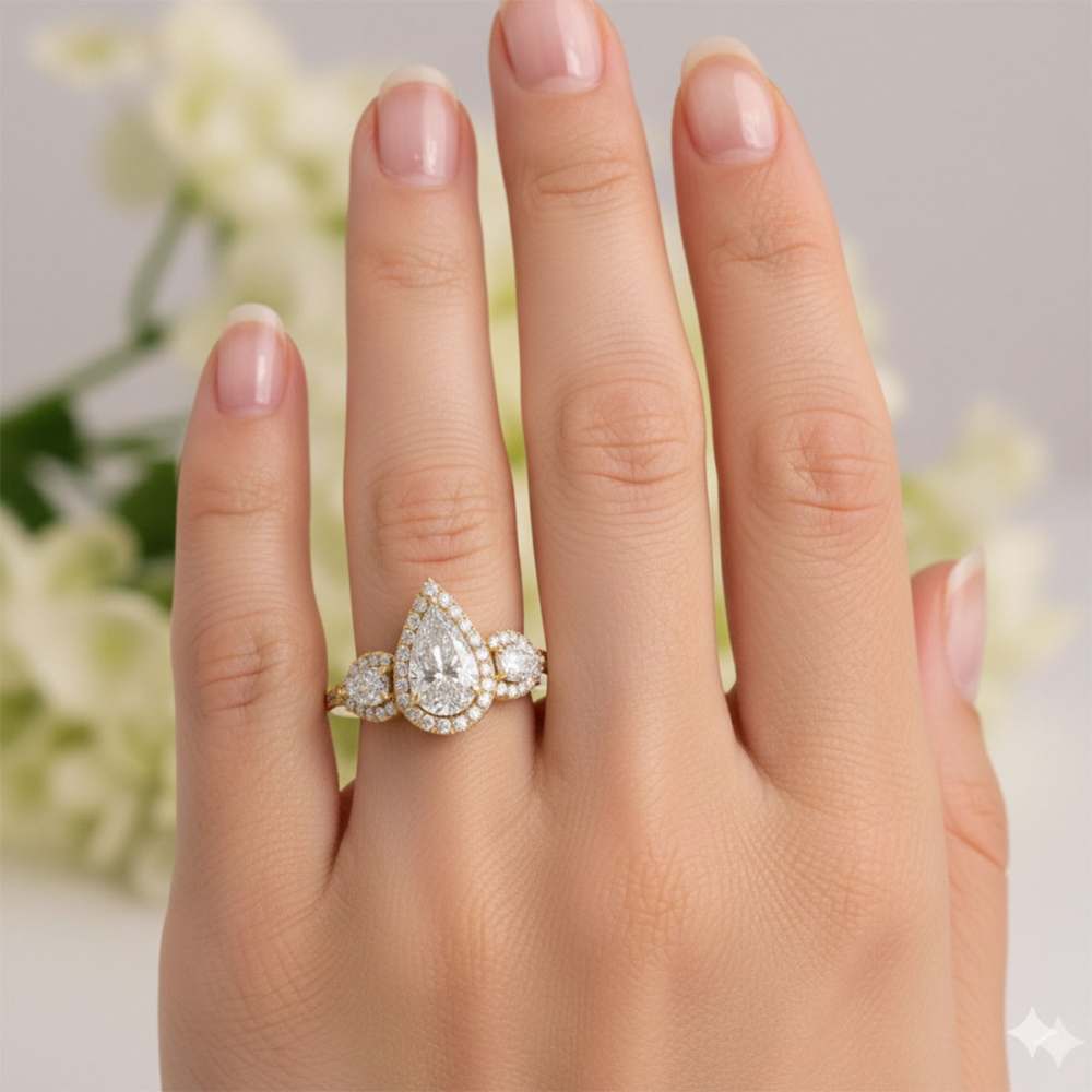 Abranca Certified Labgrown Diamond Ring