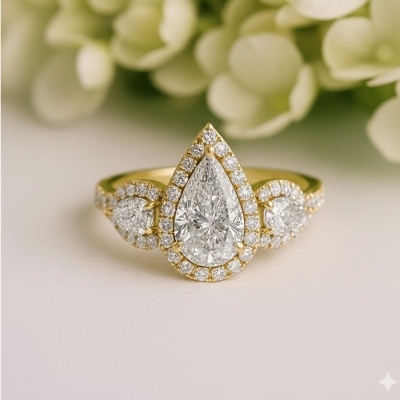 Abranca Certified Labgrown Diamond Ring