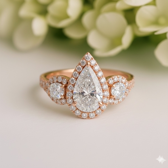 Abranca Certified Labgrown Diamond Ring