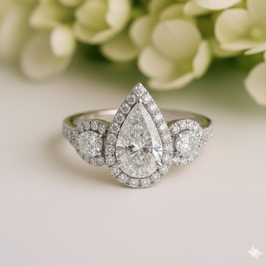 Abranca Certified Labgrown Diamond Ring