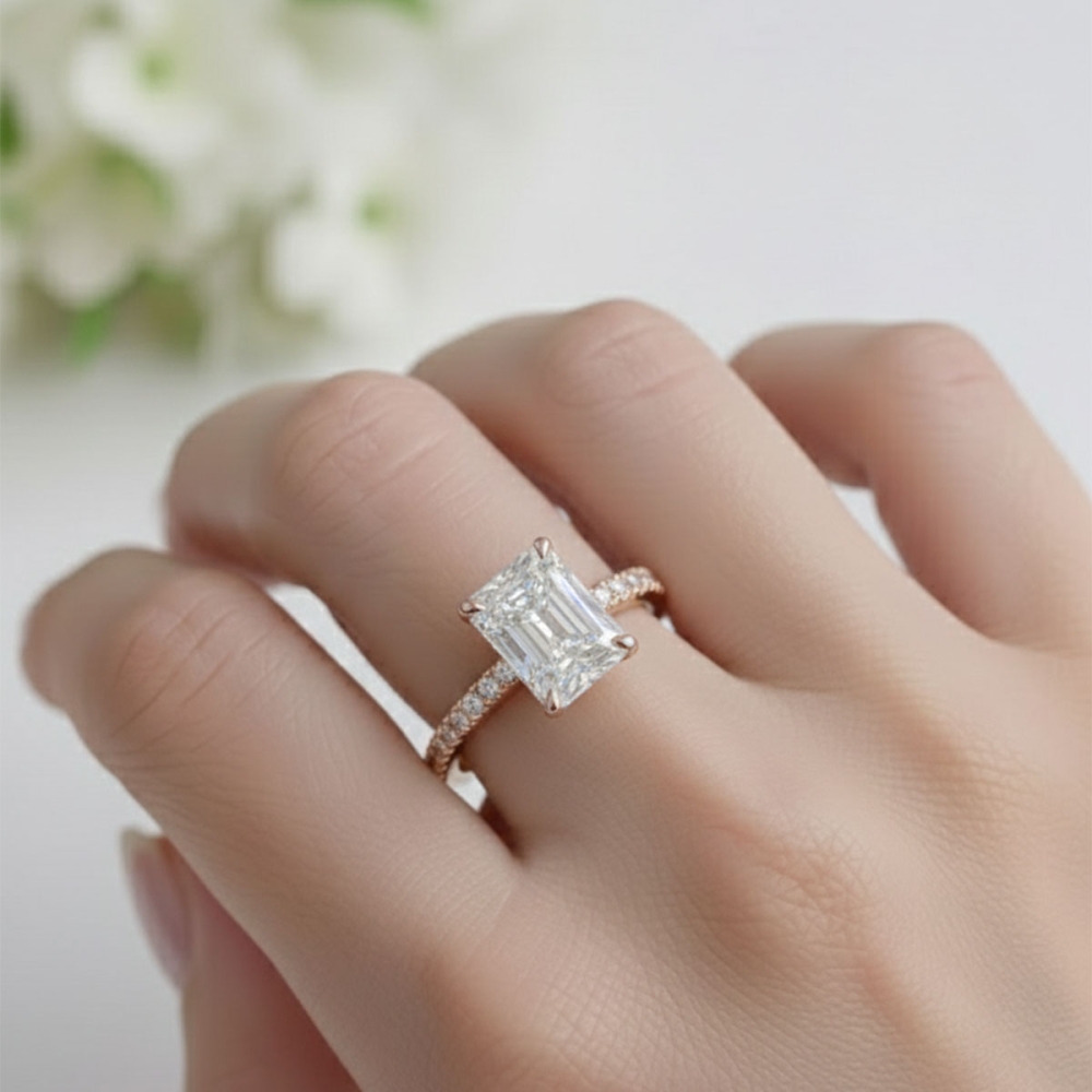 Dinara Certified Labgrown Diamond Ring