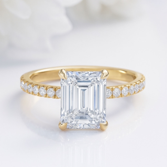 Angelica Certified Labgrown Diamond Ring