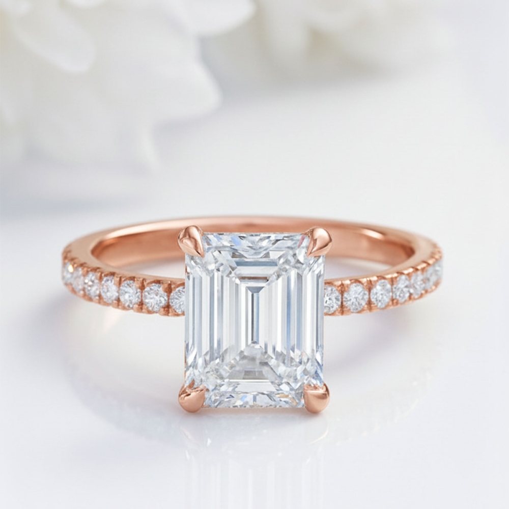 Angelica Certified Labgrown Diamond Ring