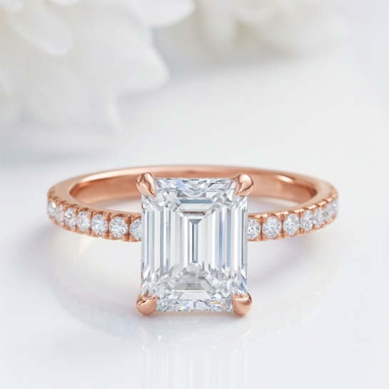 Angelica Certified Labgrown Diamond Ring