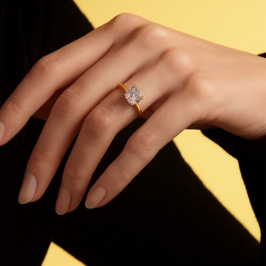 Mischa Certified Labgrown Diamond Ring Mischa Certified Labgrown Diamond Ring