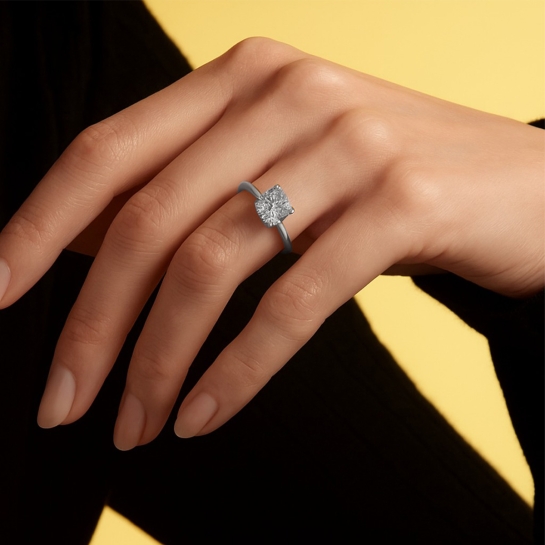 Mischa Certified Labgrown Diamond Ring Mischa Certified Labgrown Diamond Ring