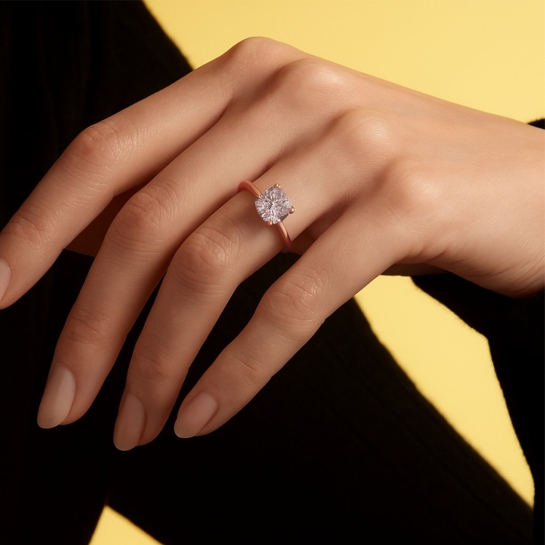 Mischa Certified Labgrown Diamond Ring Mischa Certified Labgrown Diamond Ring