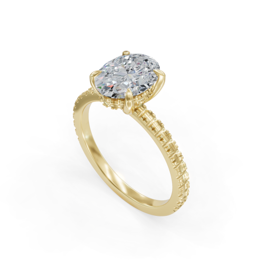 Polina Certified Labgrown Diamond Ring