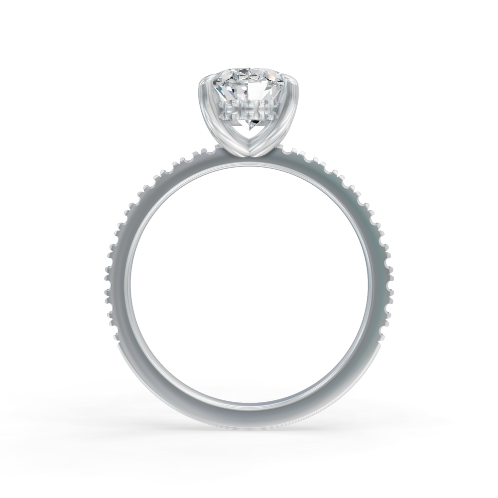Polina Certified Labgrown Diamond Ring