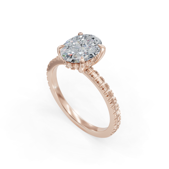 Polina Certified Labgrown Diamond Ring