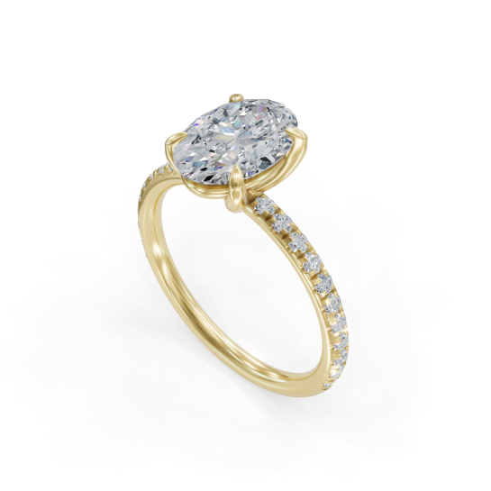 Natalya Certified Labgrown Diamond Ring