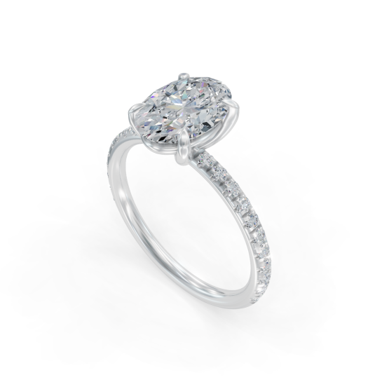 Natalya Certified Labgrown Diamond Ring