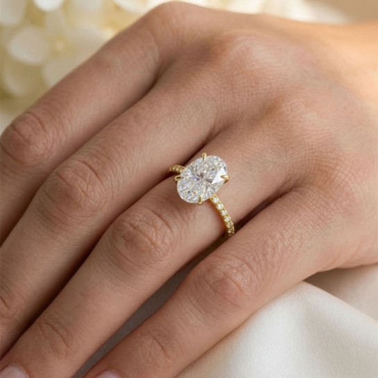 Darya Certified Labgrown Diamond Ring