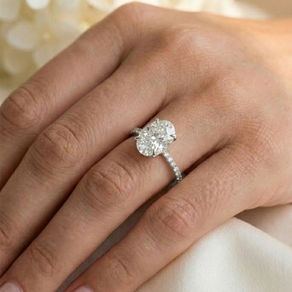 Darya Certified Labgrown Diamond Ring