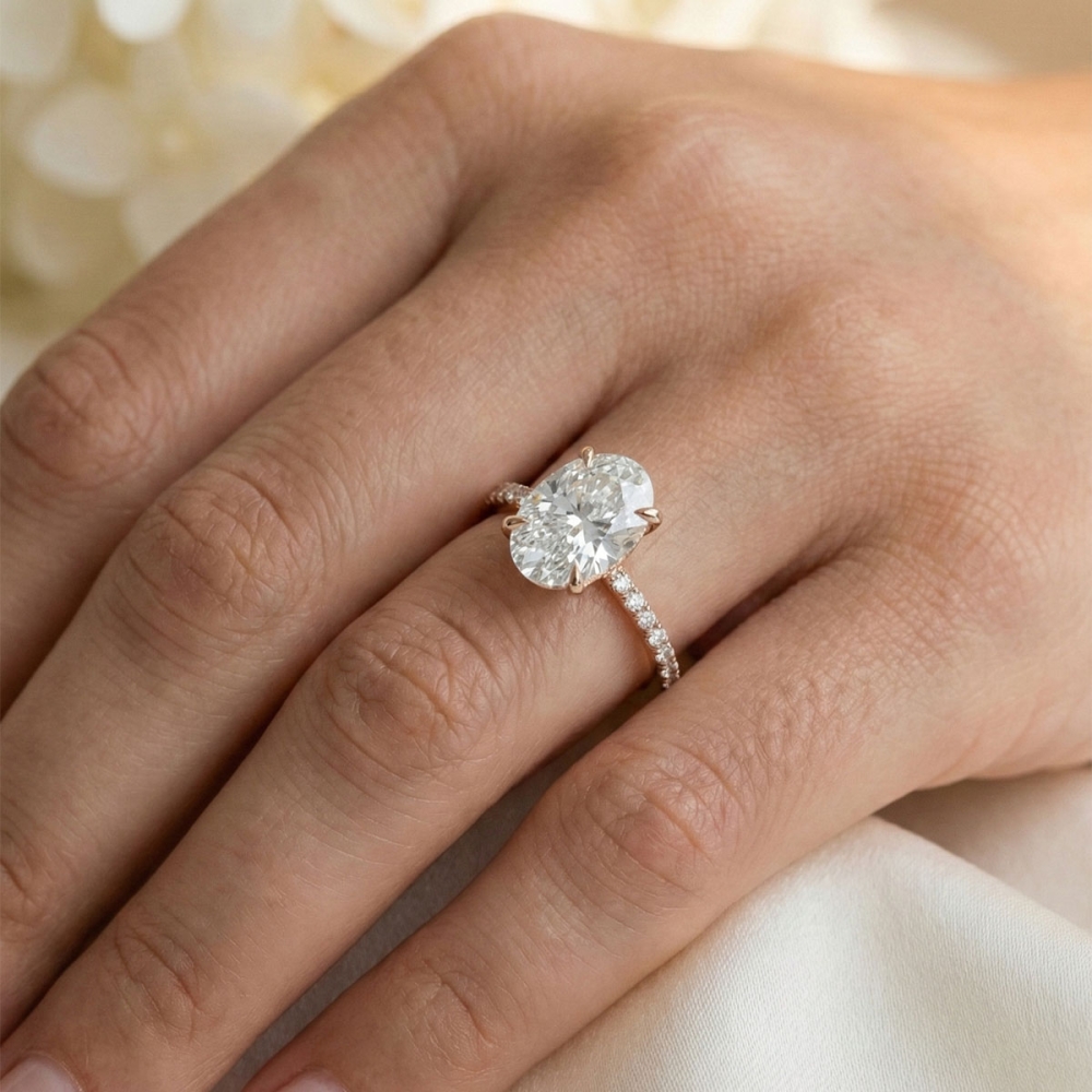 Darya Certified Labgrown Diamond Ring