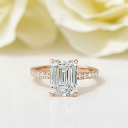 Galina Certified Labgrown Diamond Ring