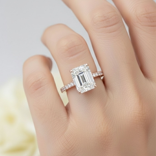 Galina Certified Labgrown Diamond Ring