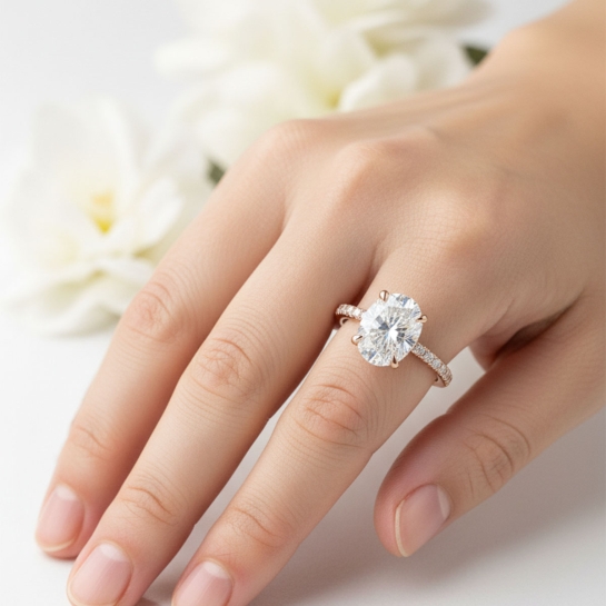 Alina Certified Labgrown Diamond Ring Alina Certified Labgrown Diamond Ring