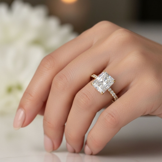 Olga Certified Labgrown Diamond Ring