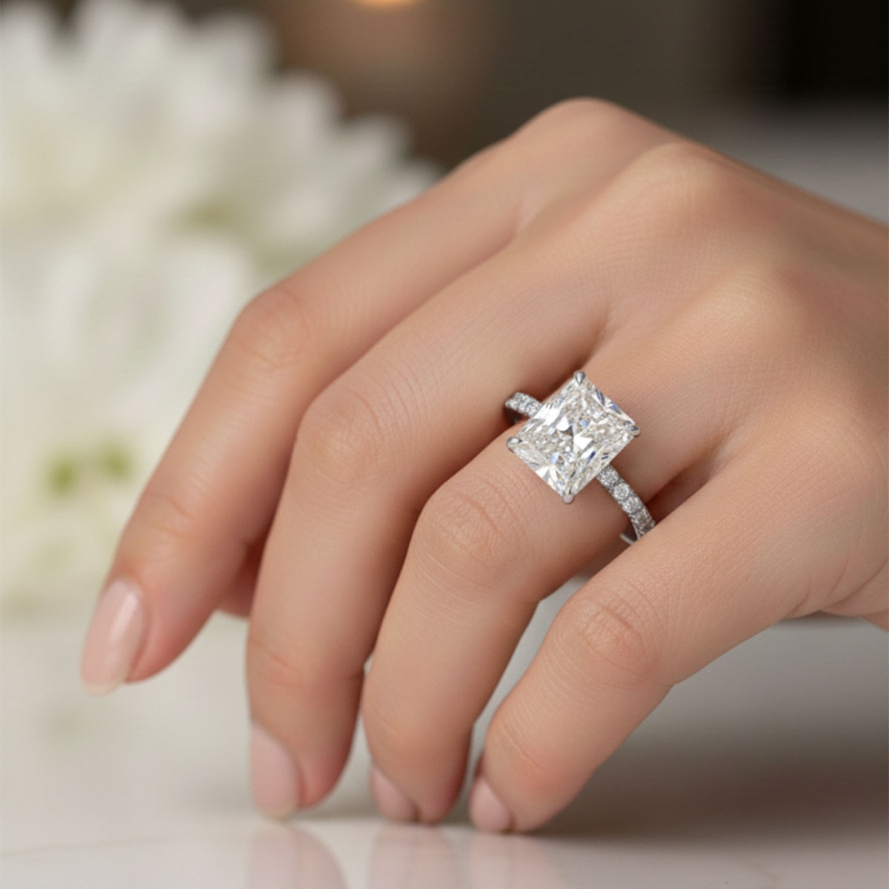 Olga Certified Labgrown Diamond Ring