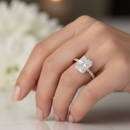 Olga Certified Labgrown Diamond Ring