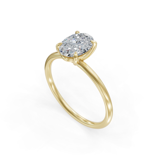 Anka Certified Labgrown Diamond Ring