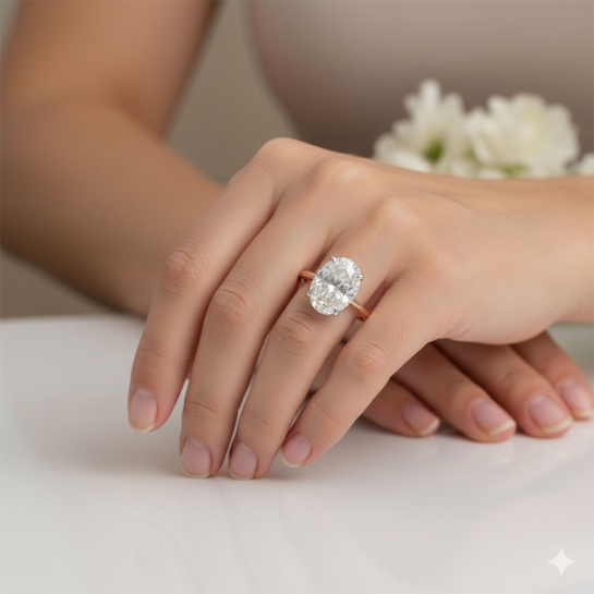 Anka Certified Labgrown Diamond Ring Anka Certified Labgrown Diamond Ring