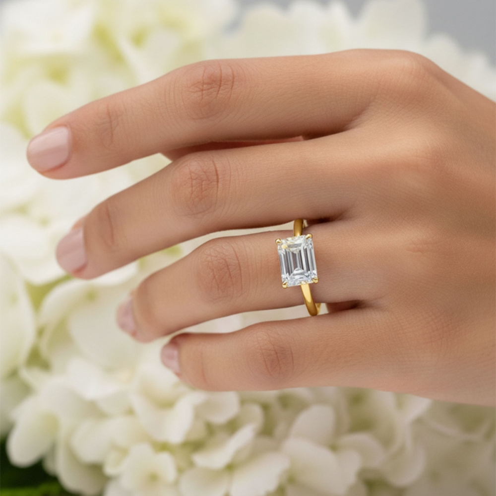 Esra Certified Labgrown Diamond Ring