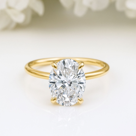 Yasmin Certified Labgrown Diamond Ring