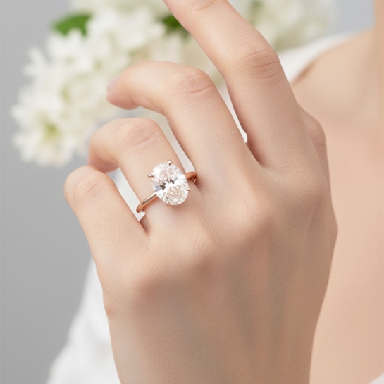 Yasmin Certified Labgrown Diamond Ring