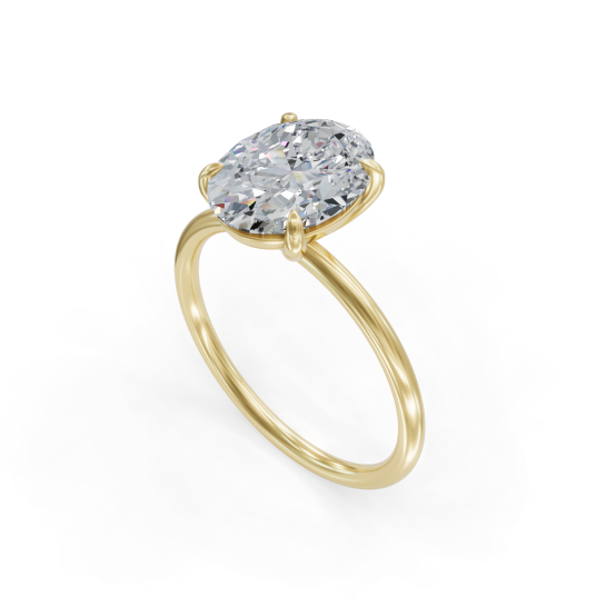 Yasmin Certified Labgrown Diamond Ring