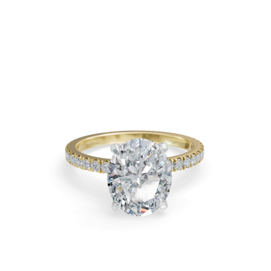 Tulip Certified Labgrown Diamond Ring