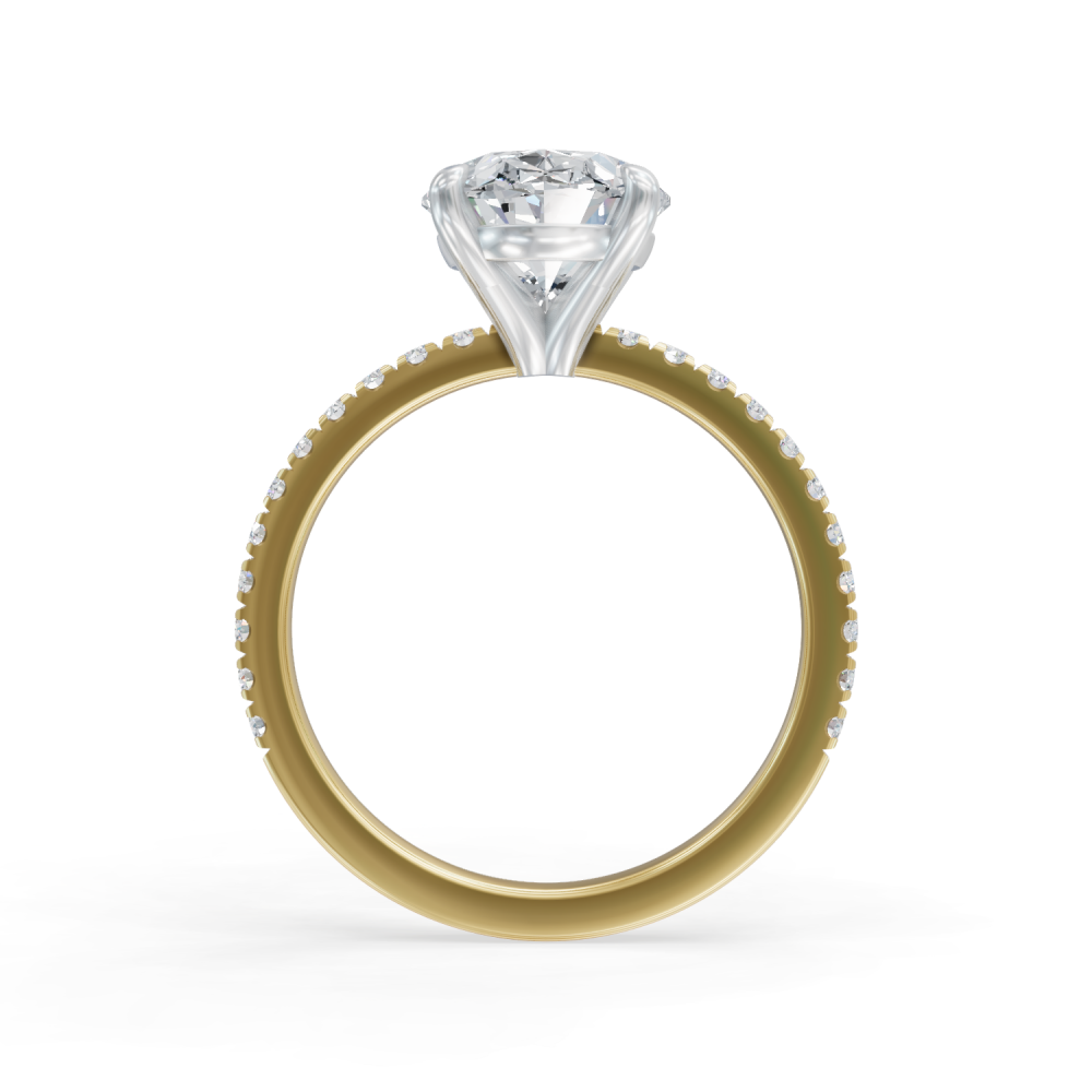 Tulip Certified Labgrown Diamond Ring