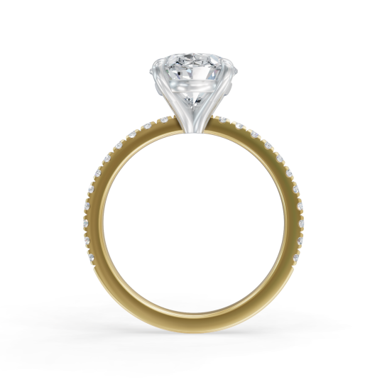 Tulip Certified Labgrown Diamond Ring